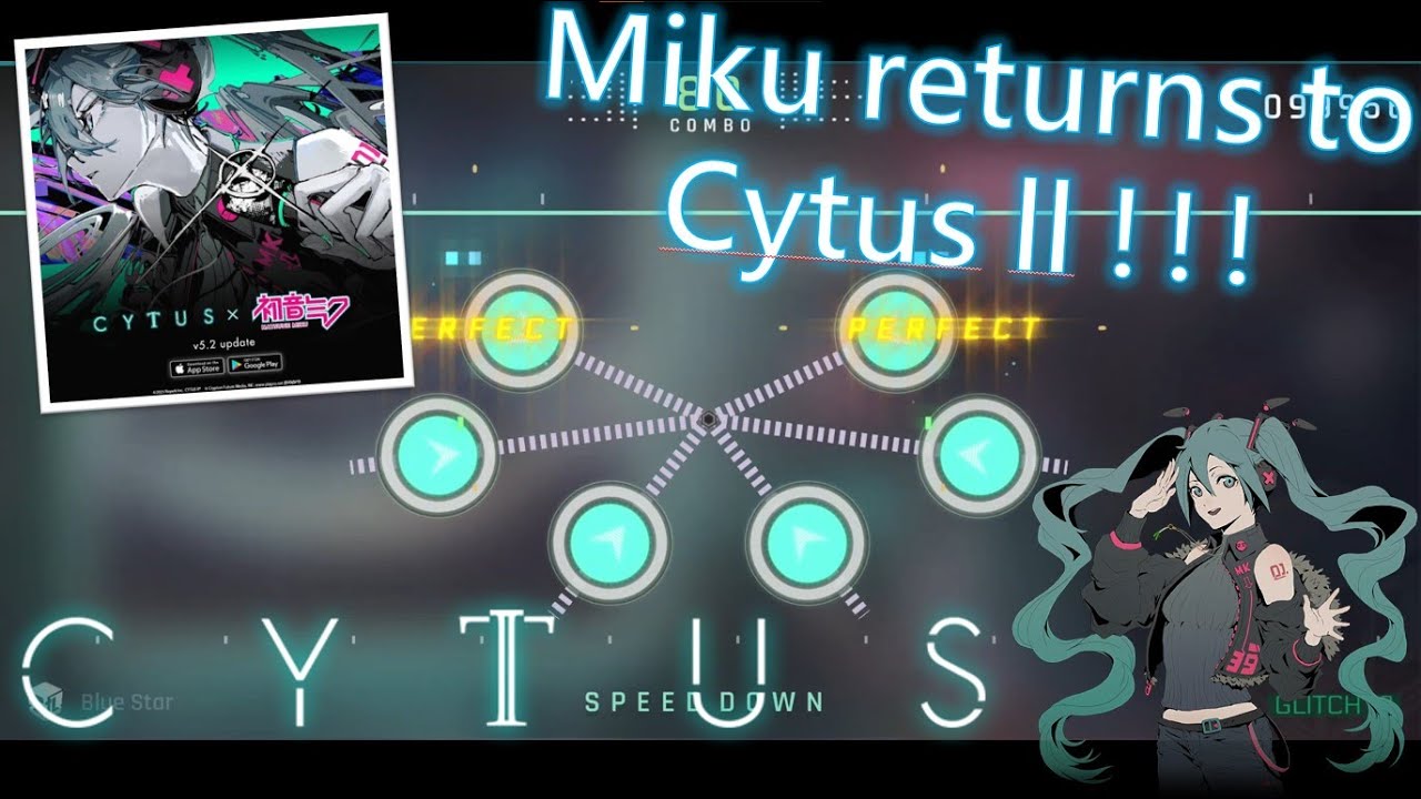 【Cytus II v5.2】Miku / New song and chart / Memory Vault