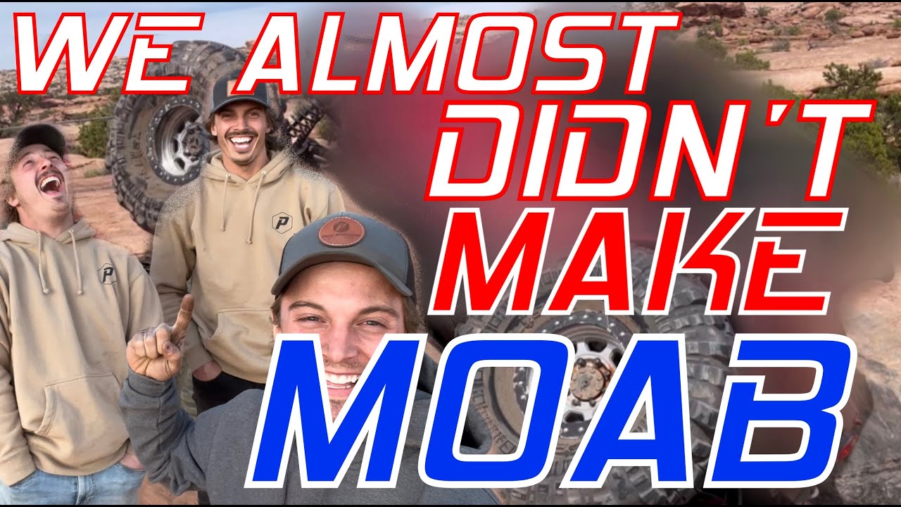 WE ALMOST DIDN'T MAKE IT TO MOAB!!!!! PECK BROTHERS OFF-ROAD JEEP TJ