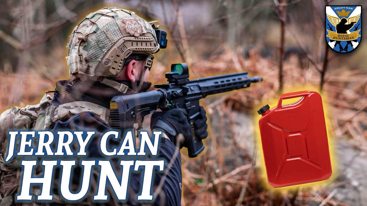 Jerry Can Hunt Airsoft Gameplay – The Fort | ROYAL HUNTSMAN
