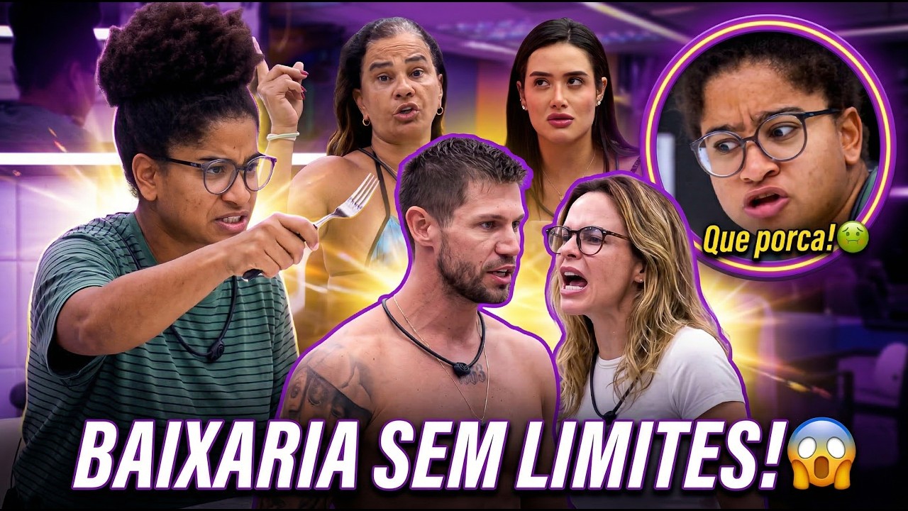 BBB 26: PIORES MOMENTOS DOS PARTICIPANTES! | Virou Festa