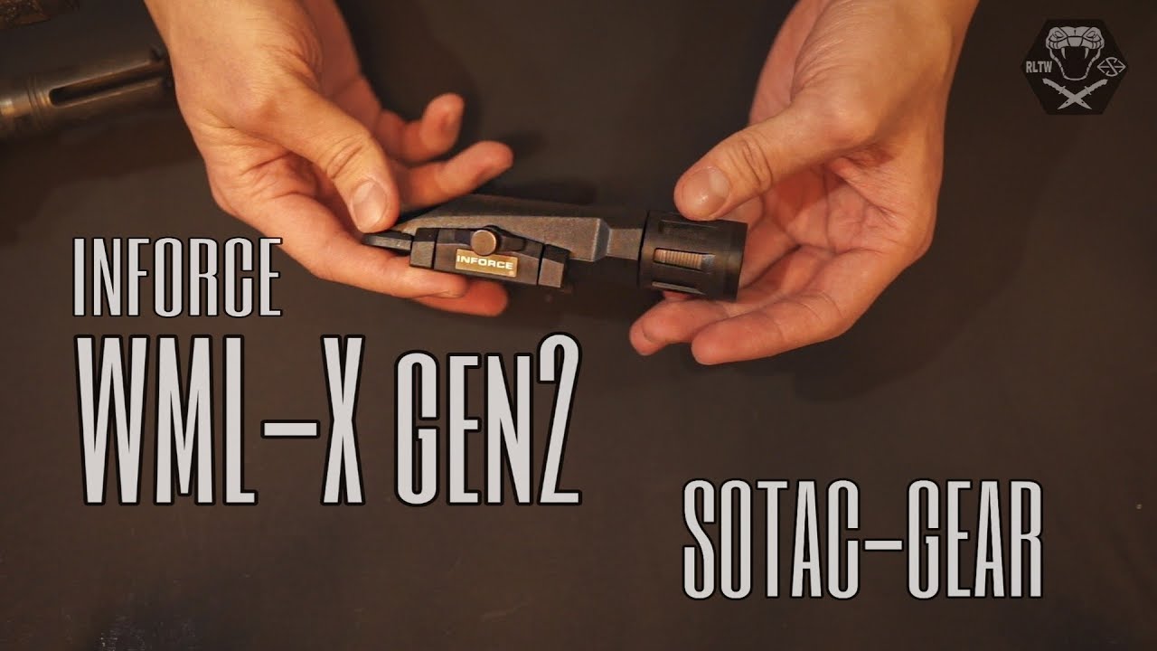 WMLx White gen2 INFORCE от SOTAC GEAR Тактический фонарь для оружия 400 люмен?