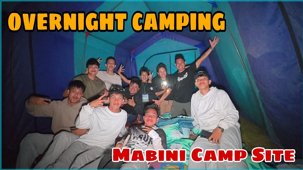 FIRST TIME MAG CAMPING | MABINI CAMPSITE IN BOHOL | Katuba Official
