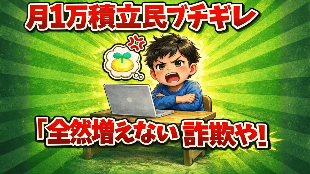 「NISA月1万積立の末路」信じた私が馬鹿だった…増えるどころか減る現実に絶望。|静かに学ぶ日本経済