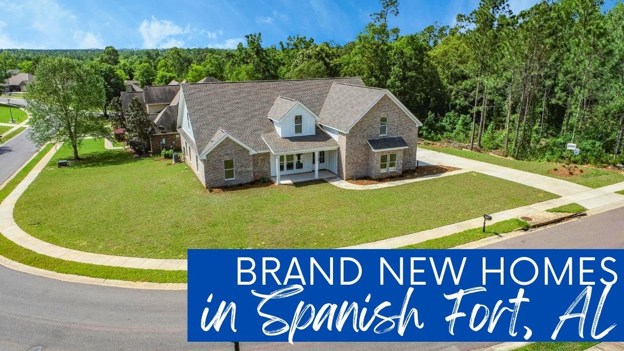 NEW Construction Homes for Sale Spanish Fort, Alabama - Right Outside Mobile, AL
