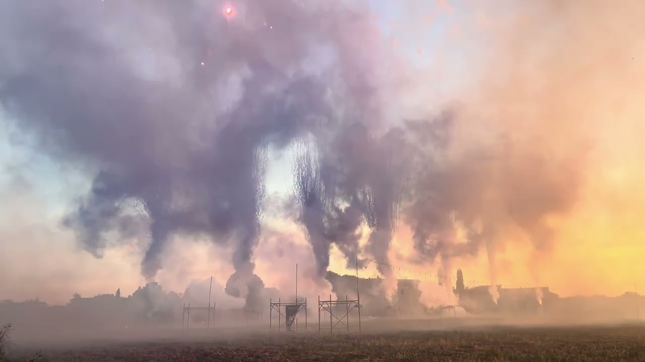 CHIARAPPA IL RITORNO Bellona 2025 spettacolare Batteria pirotecnica alla bolognese crazy fireworks
