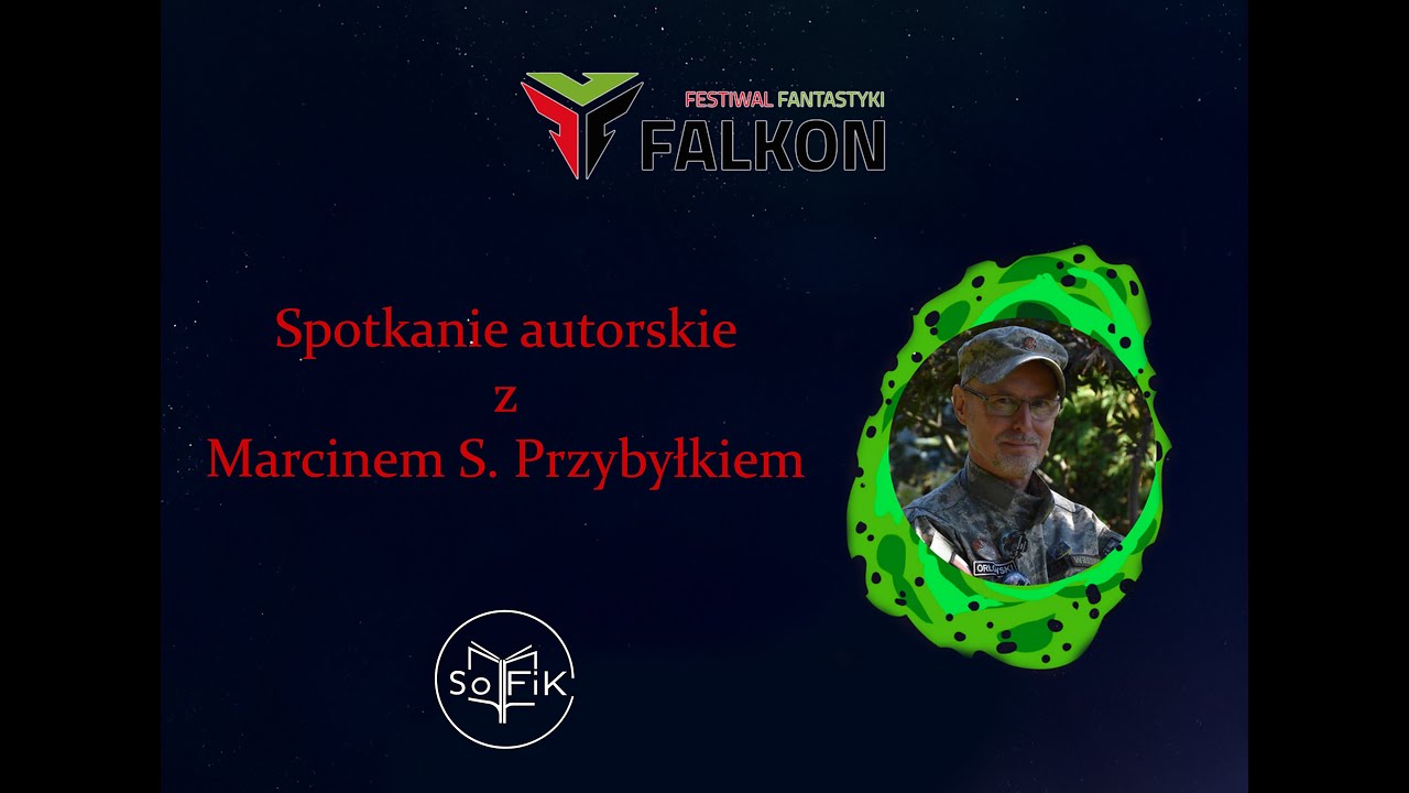 Spotkanie autorskie z Marcinem S. Przybyłkiem - Falkon 2025