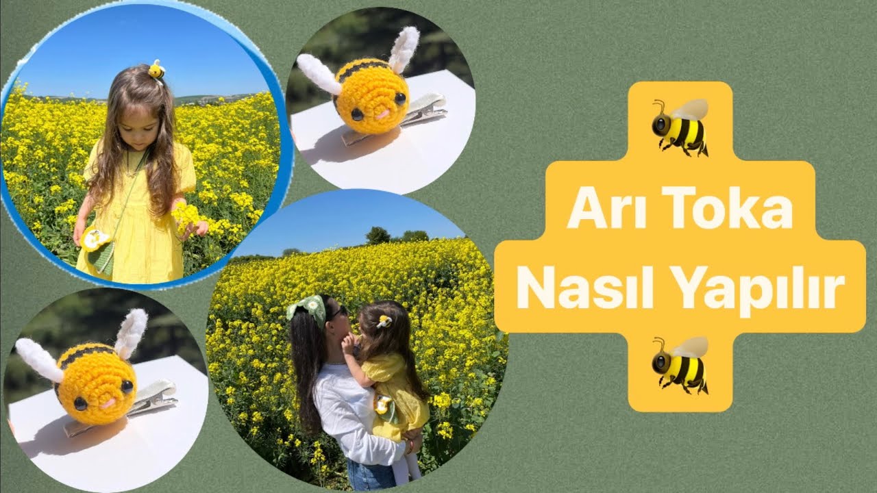 Arı Toka - Amigurumi Arı Nasıl Yapılır 🐝