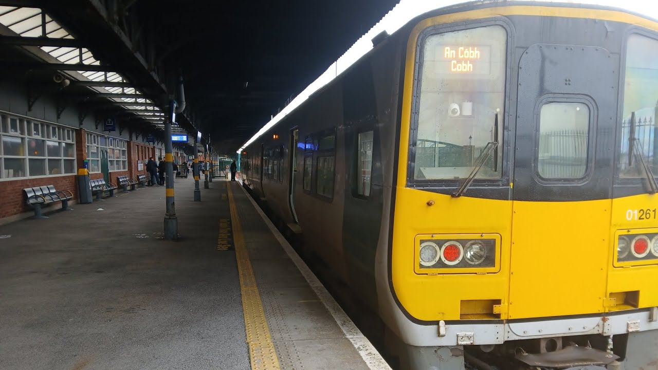 A ride on Irish rail class 2600 (2612) from Cobh to Carraigloe