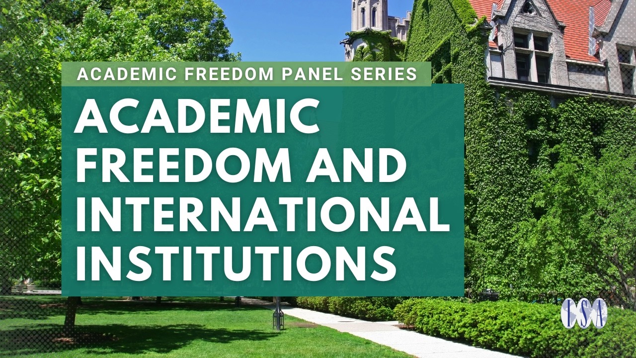 Academic Freedom and International Institutions