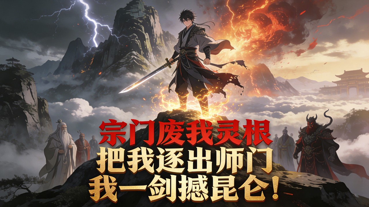 🔥宗門廢我靈根逐我出門，三年後我一人撼動整個昆侖！ #國漫#修仙動漫#玄幻動漫#逆襲動漫#復仇動漫#熱血動漫#國產動漫#動漫推薦#動漫解說#Donghua #智绘