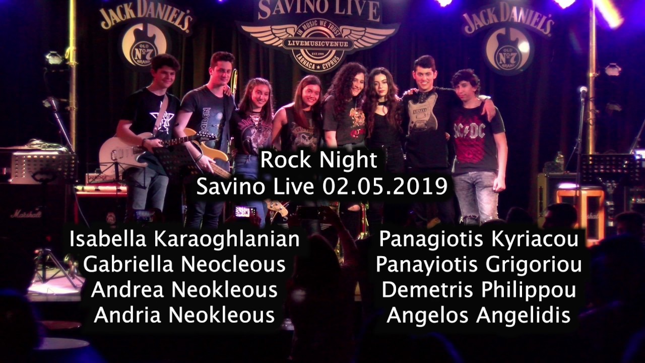Savino Rock Night live 02 05 19