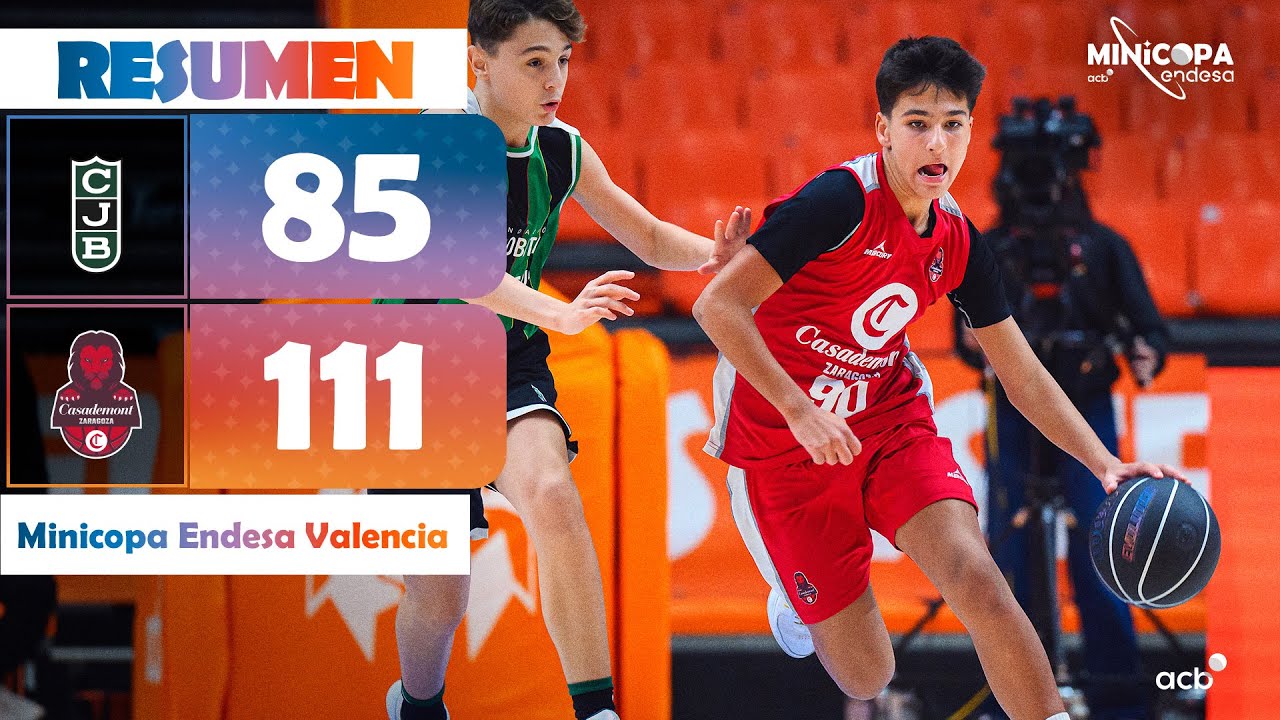 Joventut Badalona - Casademont Zaragoza (85-111) RESUMEN | Minicopa Endesa Valencia 2025