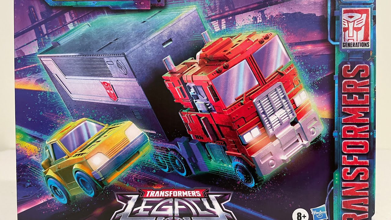 UNBOXING Transformers Legacy Evolution Core Class Optimus Prime and Bumblebee