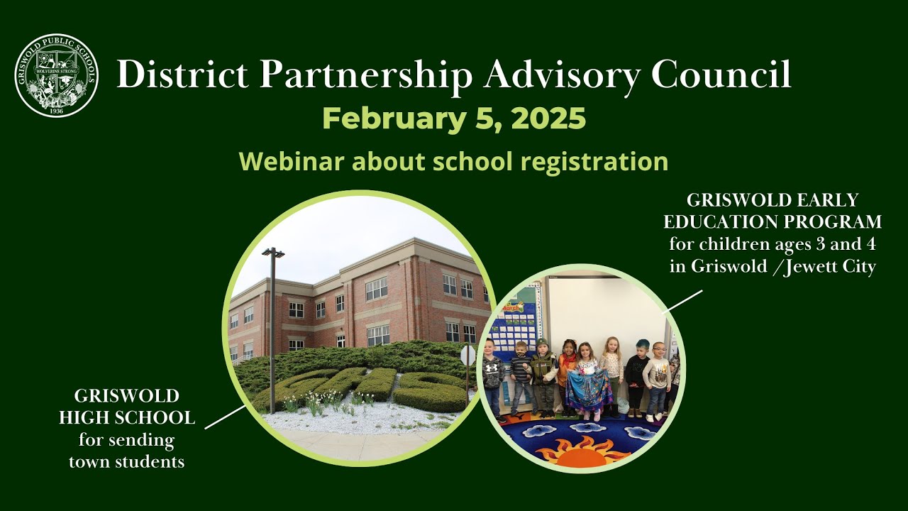 DPAC 2/5/25 | Griswold Public Schools