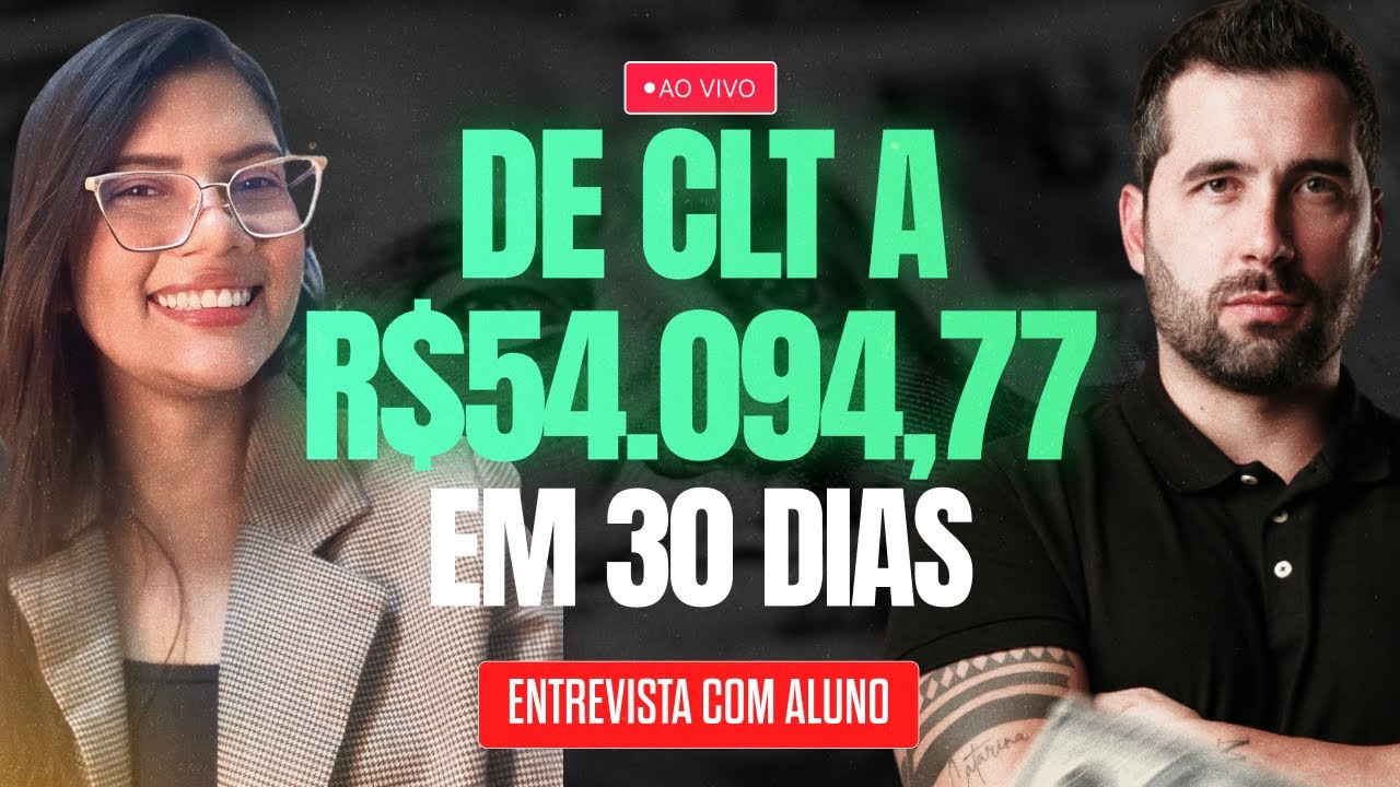 ALUNA conta como LARGOU a CLT e FATUROU R$54 MIL NO MÊS