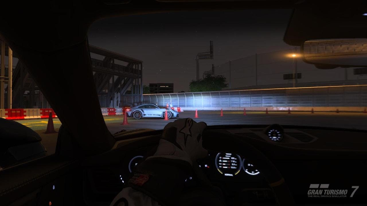 Chillest Online GT7 run ever!  911 GT3 RS at night vibes #viral #fyp #cars