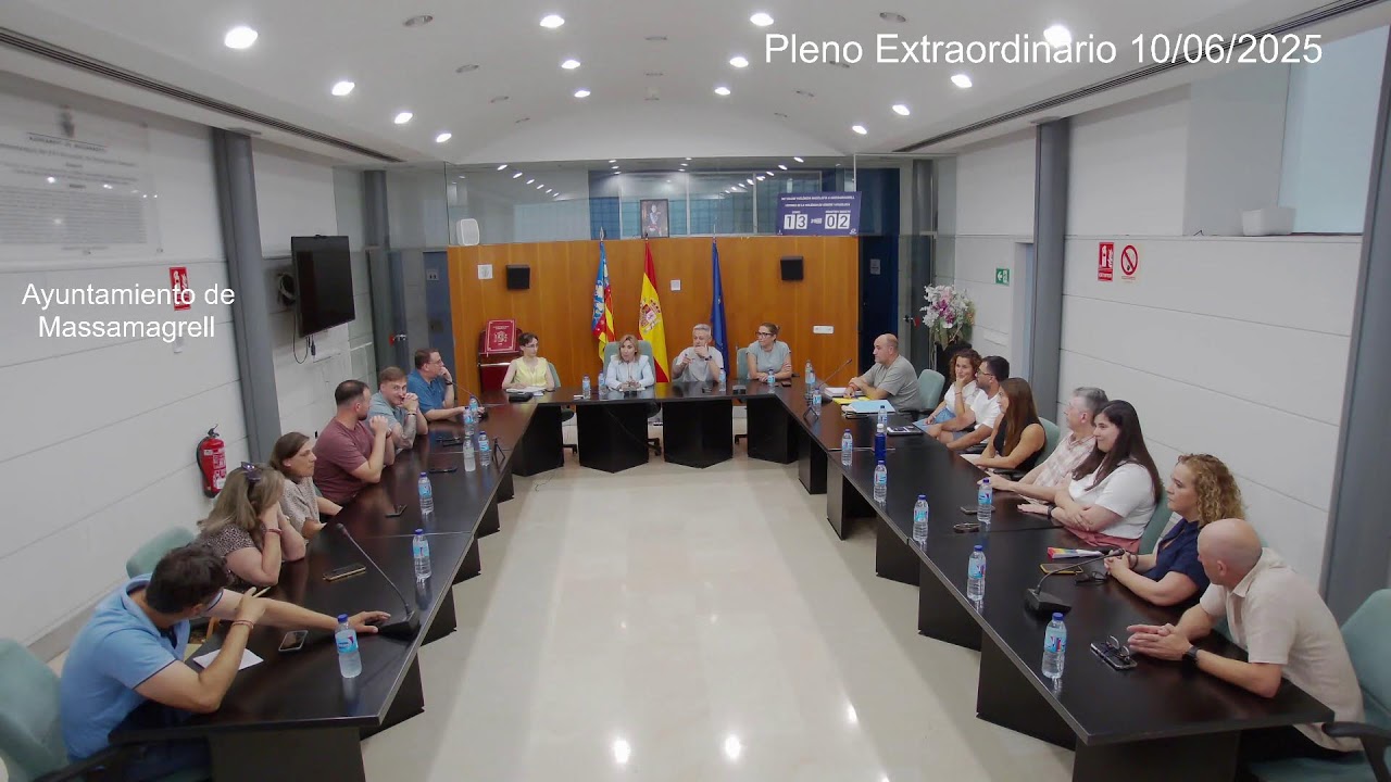 Pleno Extraordinario Ayuntamiento Massamagrell (10/06/2025)