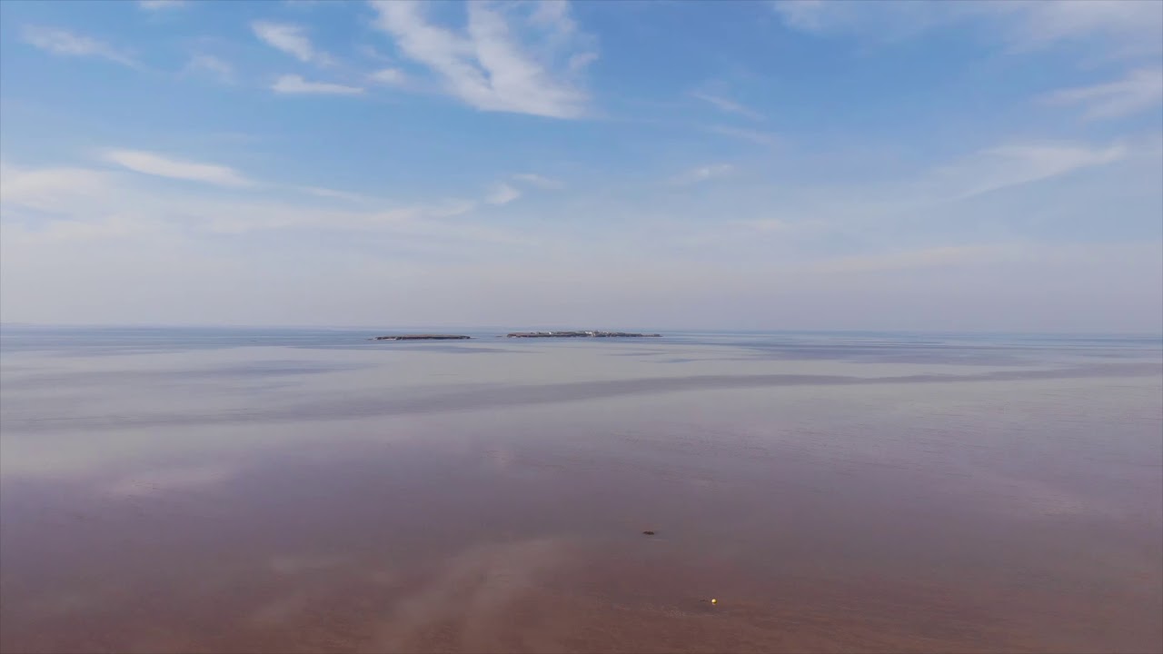4K drone mavic air Wirral coastline