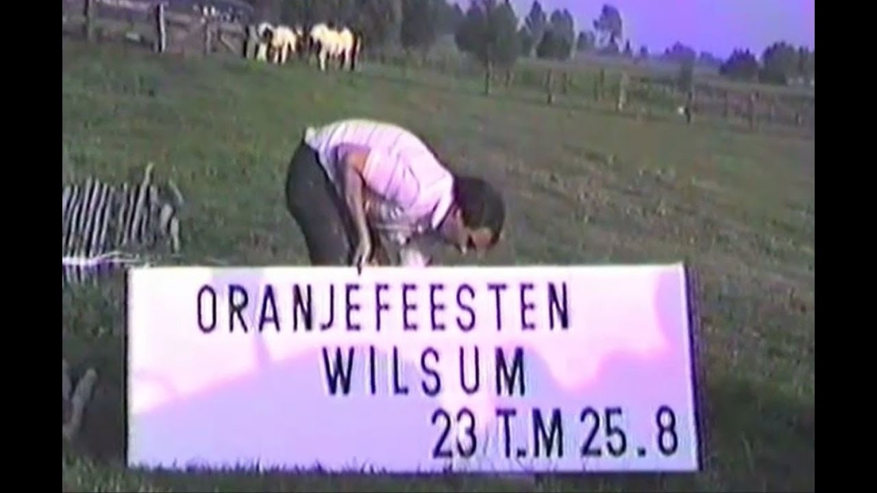 Oranjefeest 1984 - Oranjevereniging Wilsum