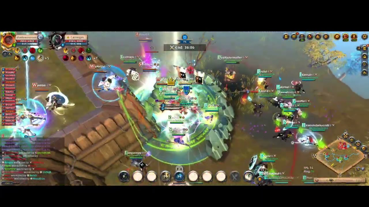 #albion  Healer (PAPAYA POKPOK) ATTACK TERRI