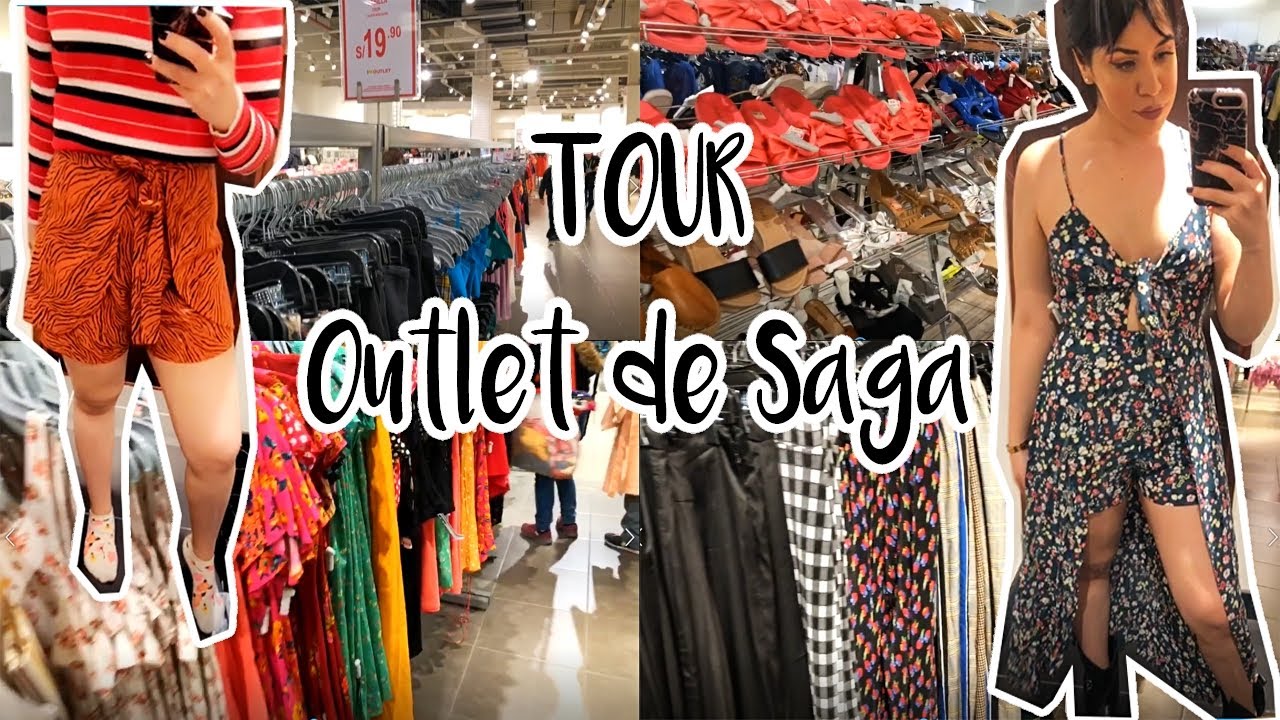 TOUR OUTLET SAGA + HAUL: C&oacute;mo llegar? D&oacute;nde queda? Las tallas son peque&ntilde;as? Vale la pena ir?