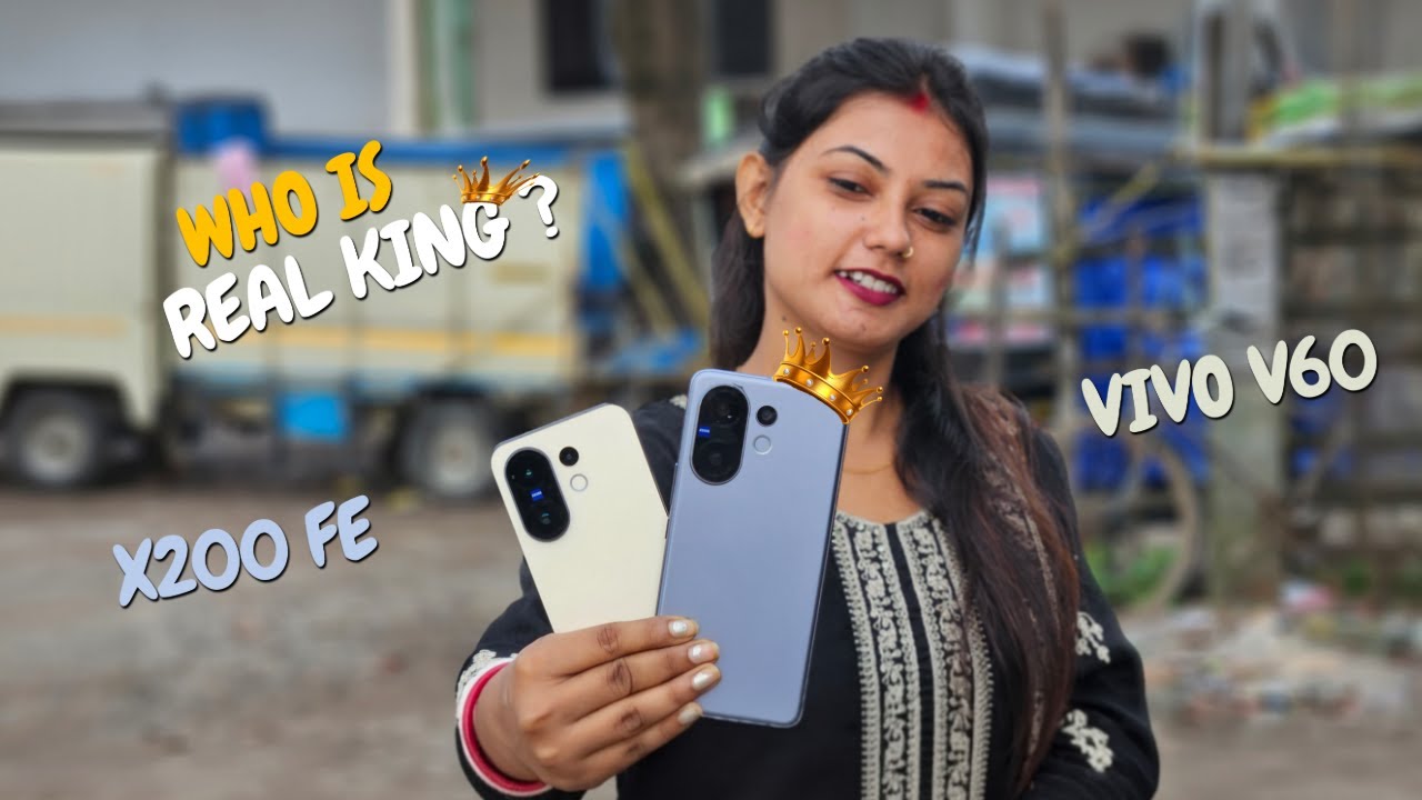 Vivo V60 vs Vivo X200 FE Camera Test | In-Depth Comparison: Day, Night, Video & Portraits