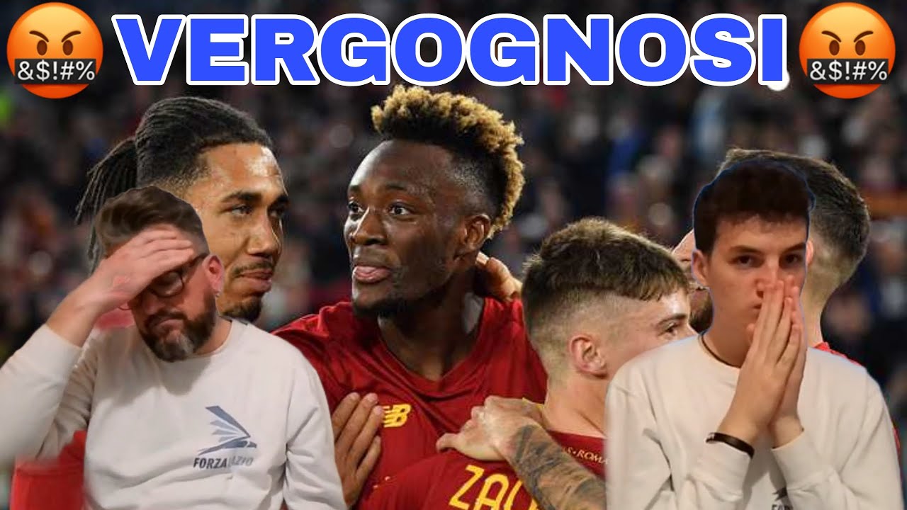 [VERGOGNOSI!] ROMA-LAZIO 3-0 [LIVE REACTION]