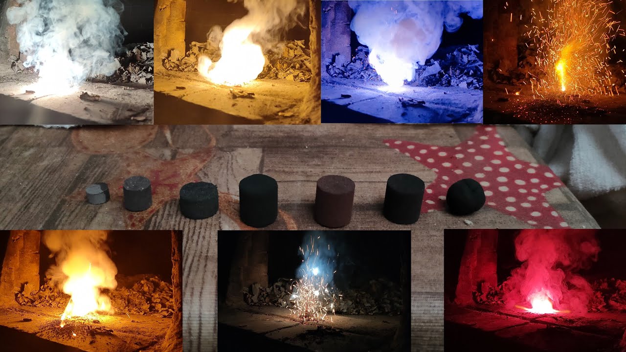 Selection of Pyrotechnic Stars (whit Formula)