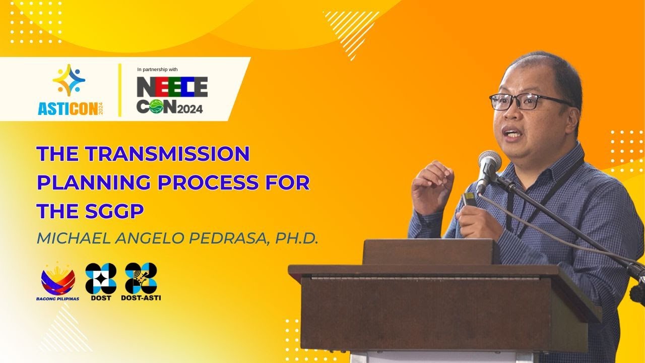 The Transmission Planning Process for the SGGP | Michael Angelo Pedrasa, Ph.D. | NEECECON 2024
