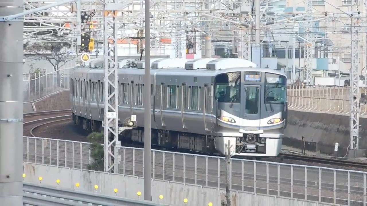 📸📹15日(9863ﾚー8863ﾚ)JR四国・九州185系EF210-157ツートンカラーから快速松井山手行