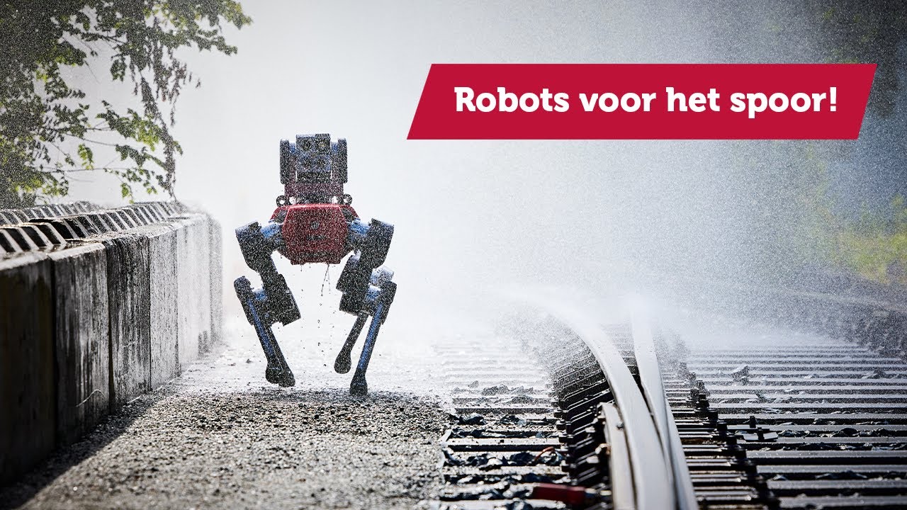 Is dit de toekomst? Robots voor het spoor!