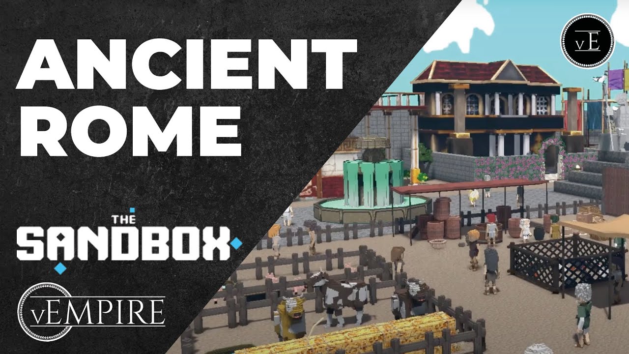 vEmpire's Ancient Rome in The Sandbox!