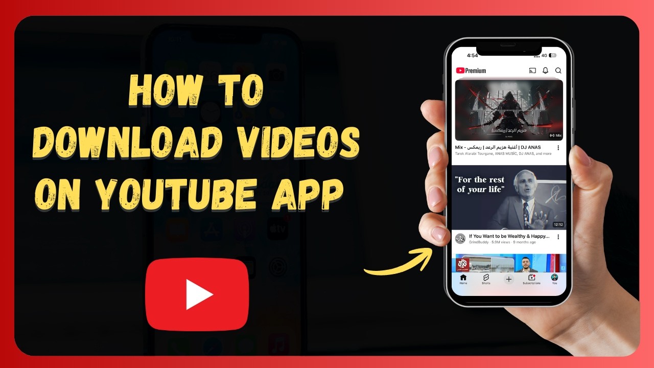 How to Download Videos on YouTube App 📥 [New 2026 Update]