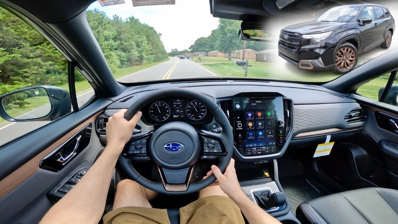 2025 Subaru Forester Sport POV Walkaround and Test Drive ASMR