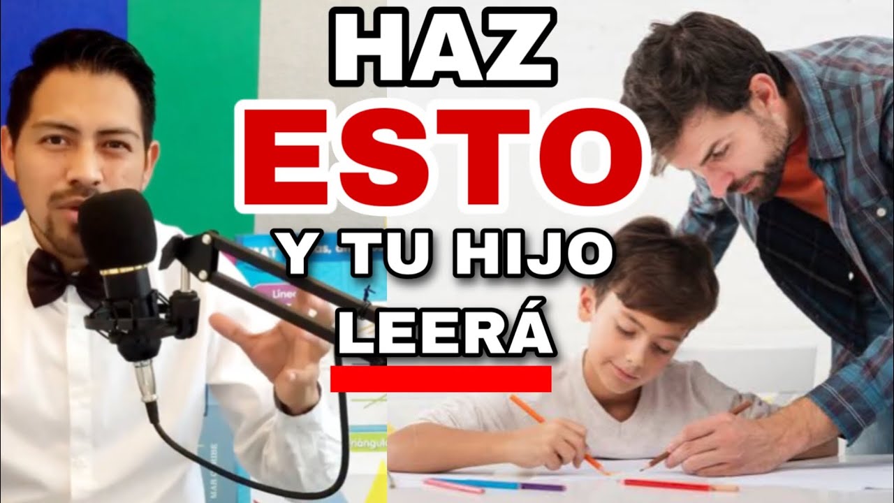 ✅Como ENSEÑAR A LEER a un niño de 7 años RÁPIDO ⚡️