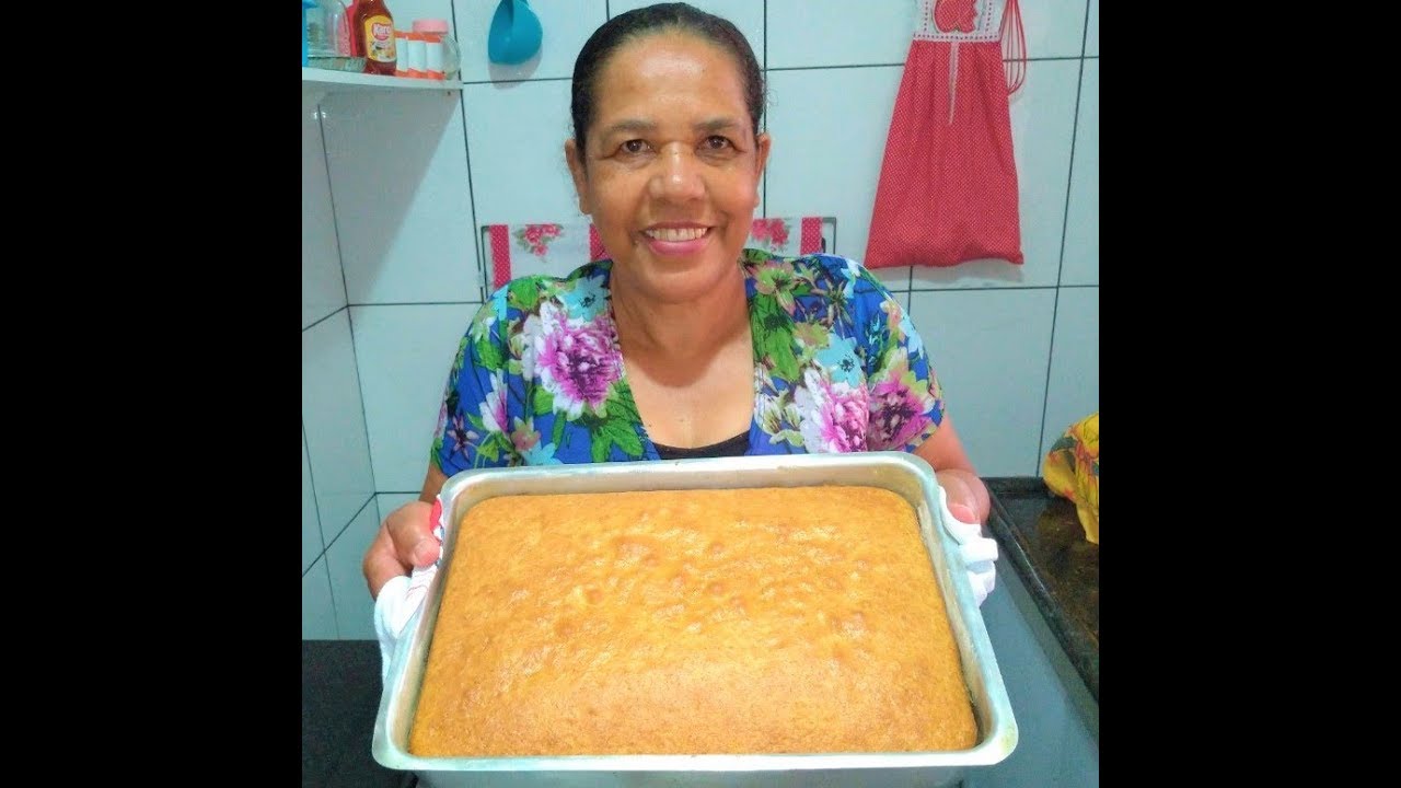 Bolo Simples e Fofinho Feito no Liquidificador