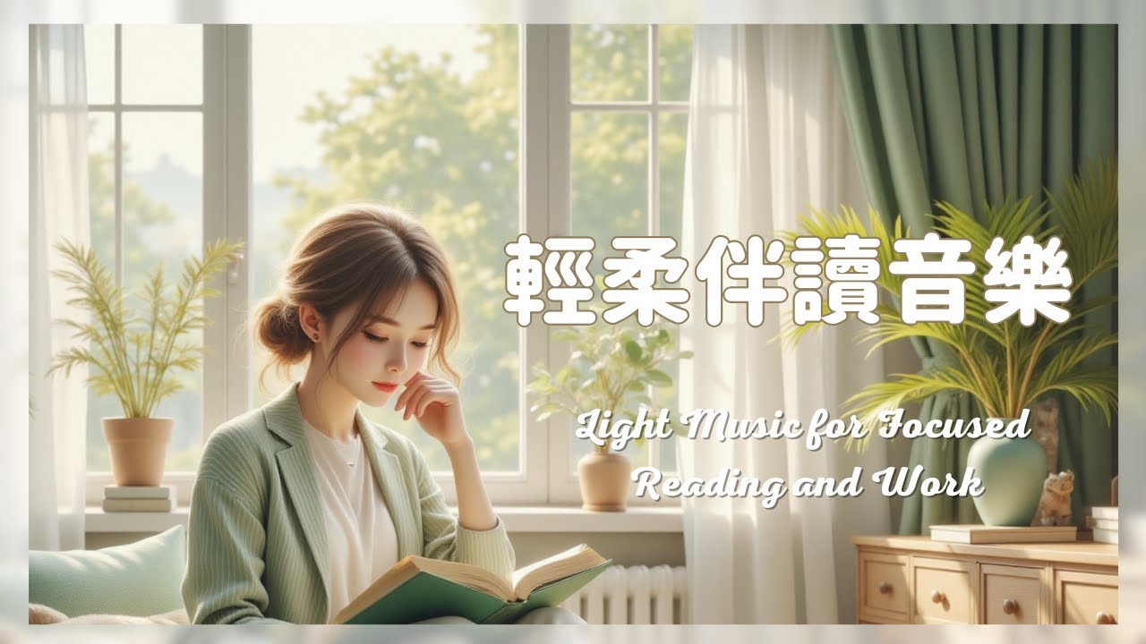 輕柔伴讀音樂 Light Music for Focused Reading and Work  | Focus music / Concentration music / Deep focus