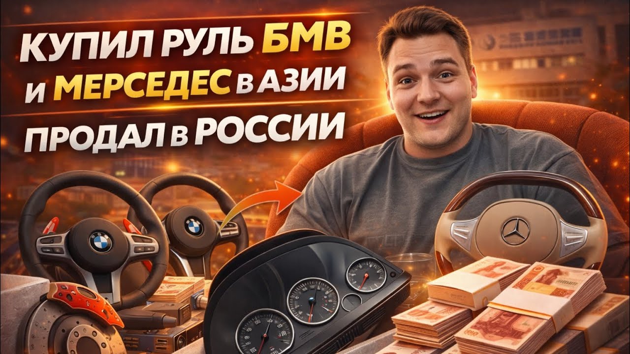Автобизнес с Азией: вложил 50 000₽ → заработал 65 000₽