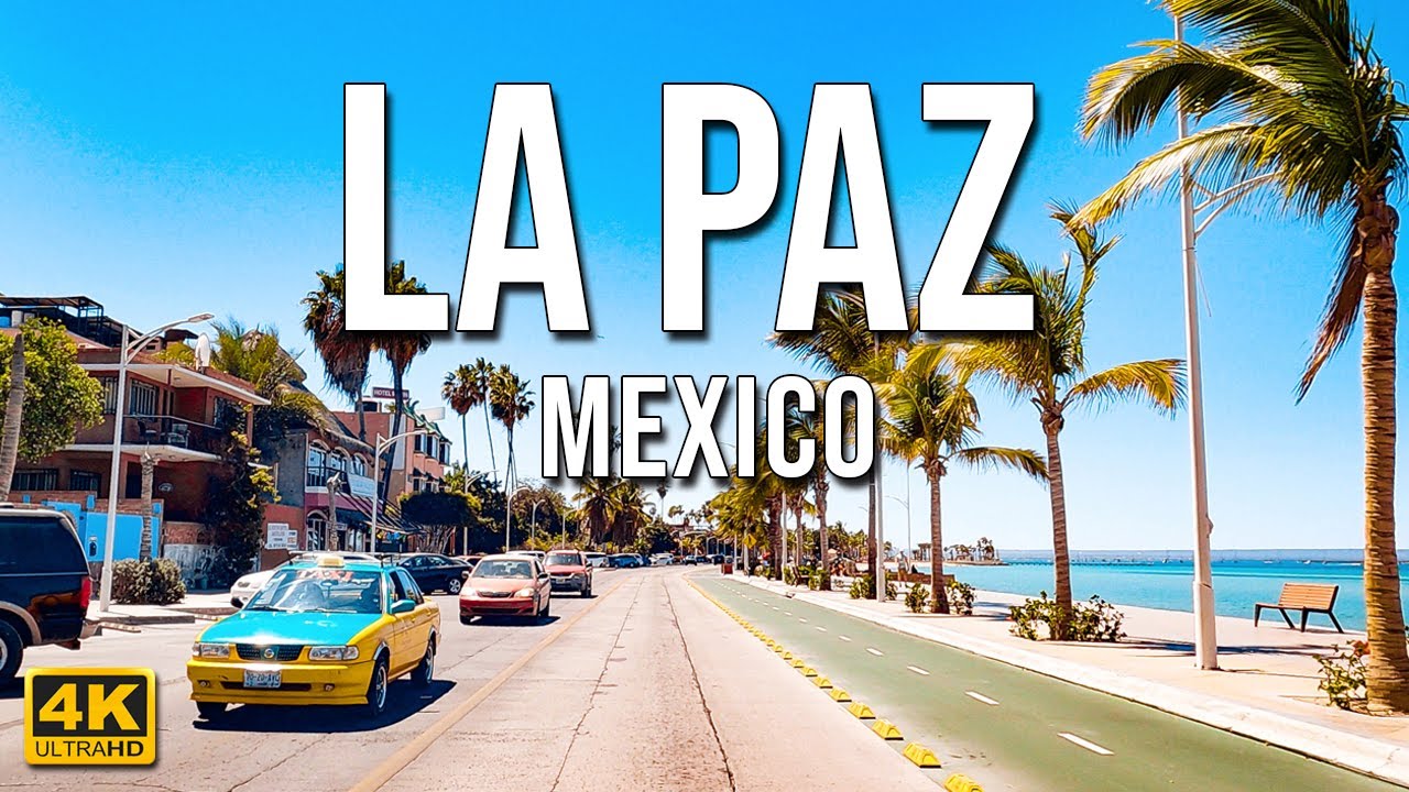 La Paz Malecon Drive [4K] | Baja California Sur | Mexico