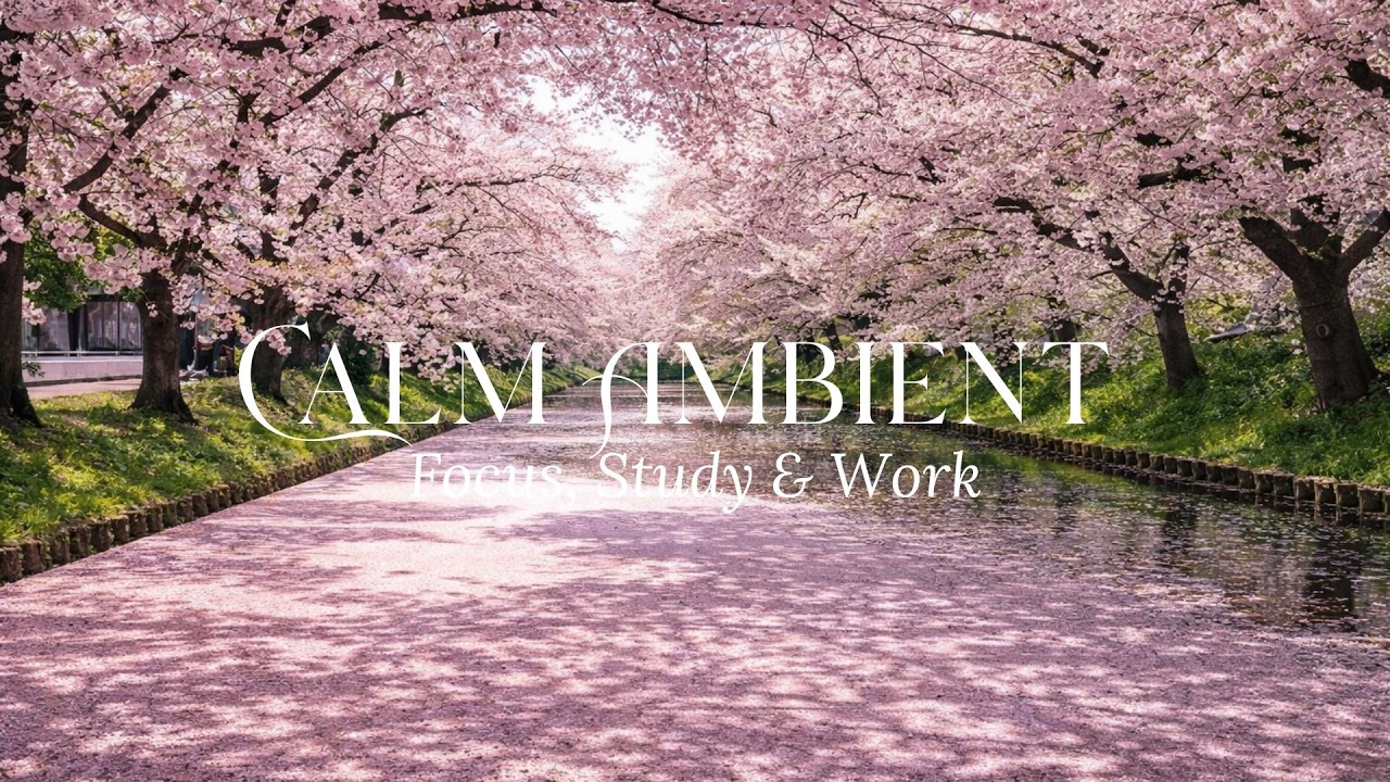 Minimal Ambient Piano 🌿 Calm Background Music for Study & Work