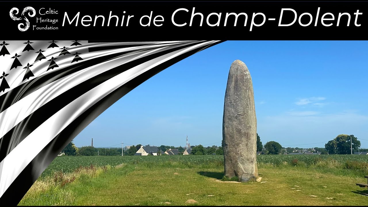 Menhir de Champ Dolent, Brittany France