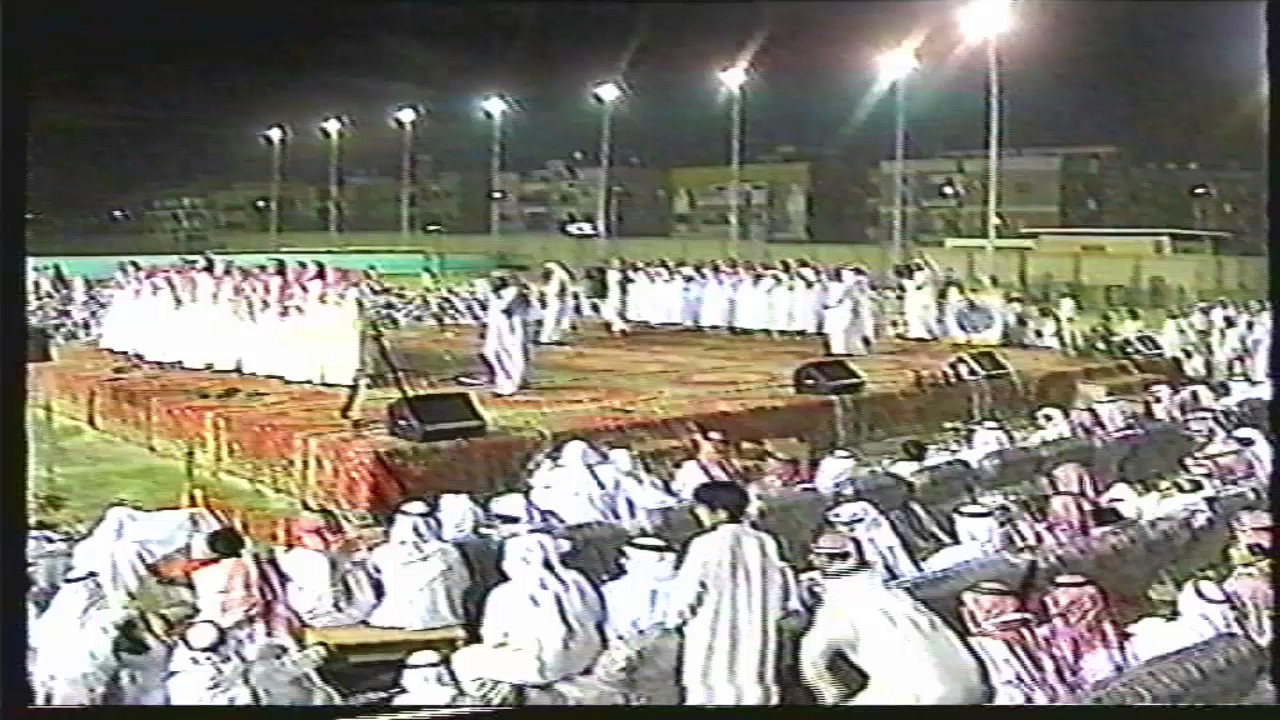 حبيب العازمي و مطلق الثبيتي ( مرحبا مني وانا شاعر ليا جات الحقايق ) الكويت 1414 هـ