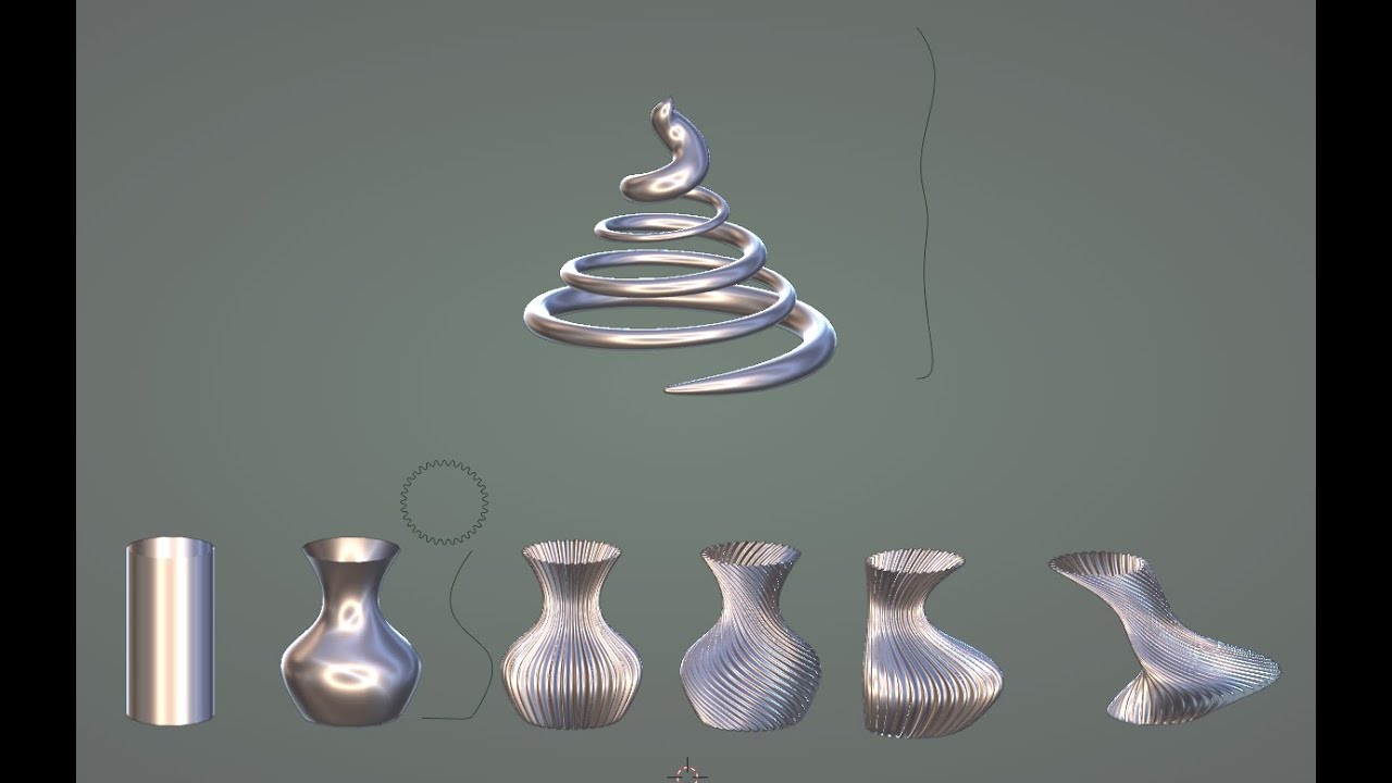 Blender3D: Что за Taper такой у кривых?