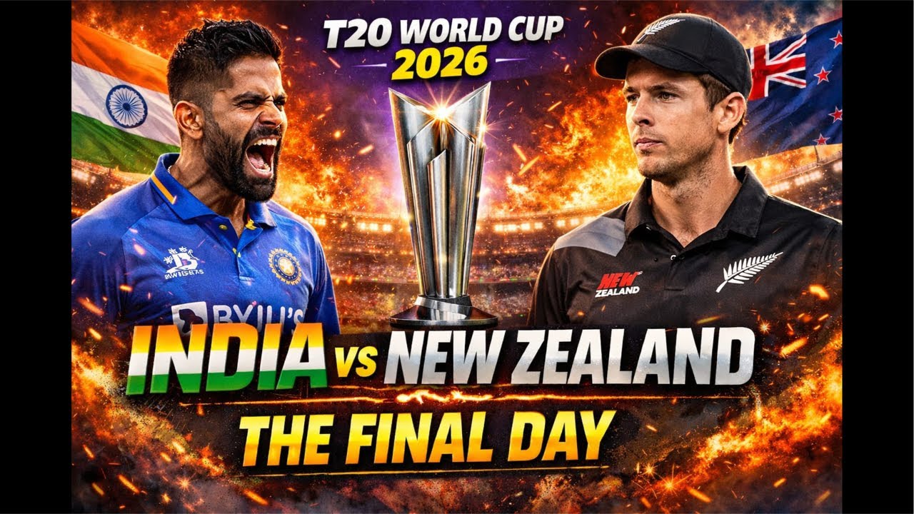 T20 World Cup Final | India vs New Zeland