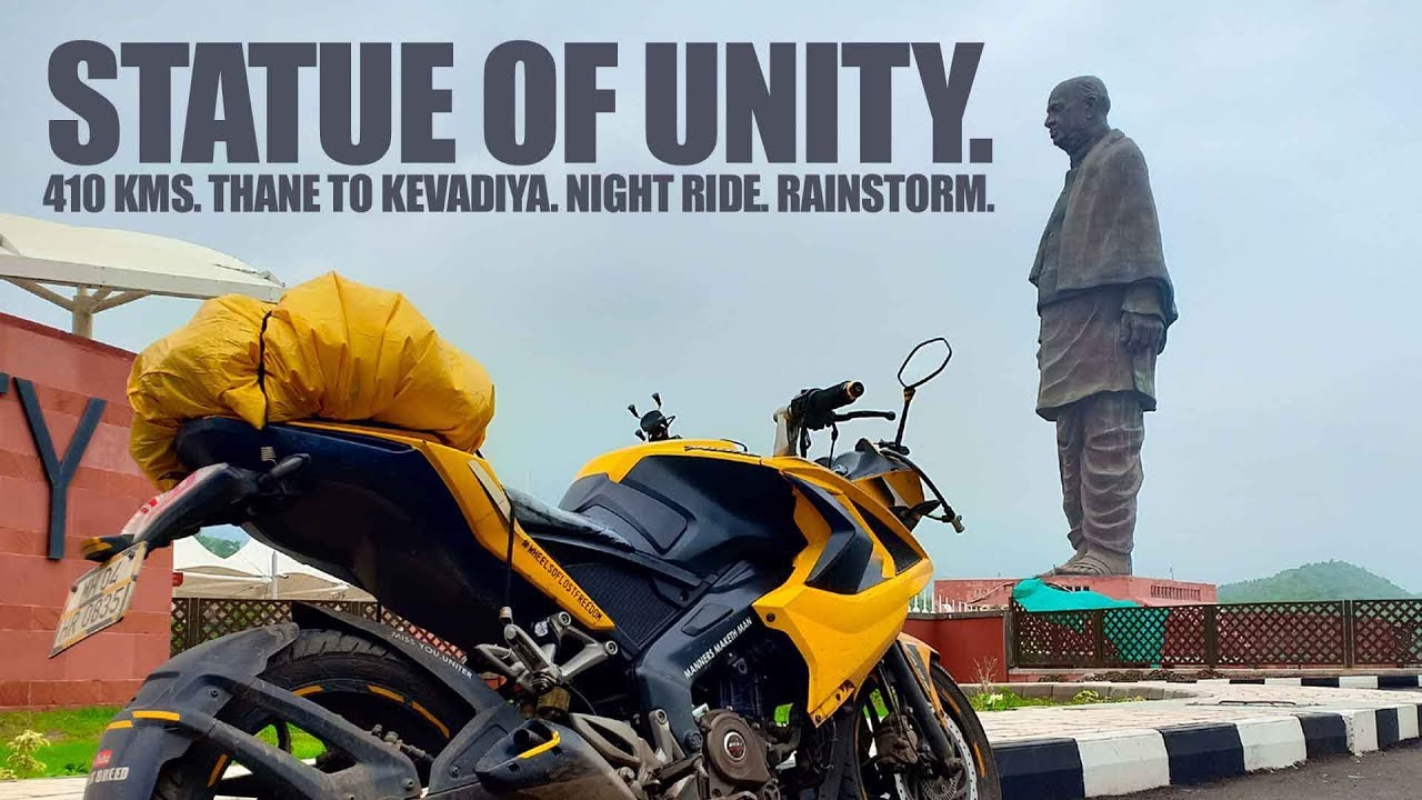 STATUE OF UNITY. THE RIDE OF BATTLE WITH NATURE. JUMPSTARTS.