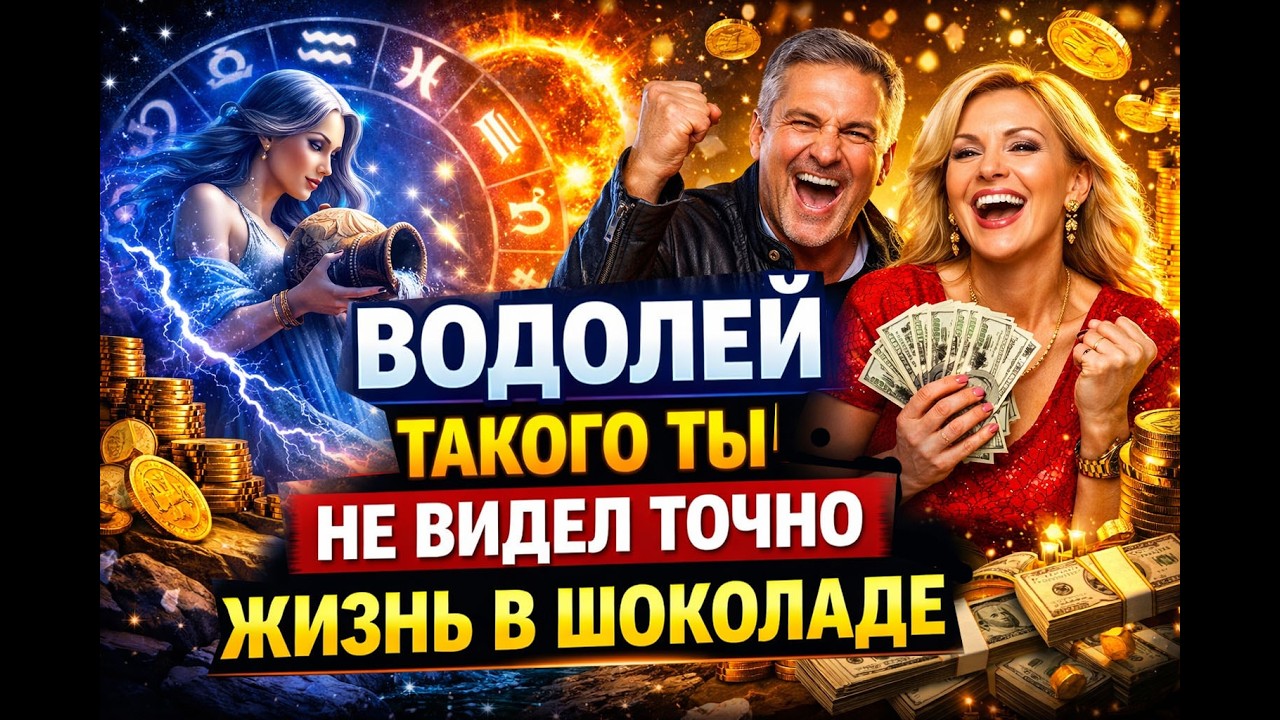 ВОДОЛЕЙ ГОТОВЬСЯ ТВОЯ ЖИЗНЬ ПОПРЁТ!  Кто страдает с 2018 Конец  негативному циклу!
