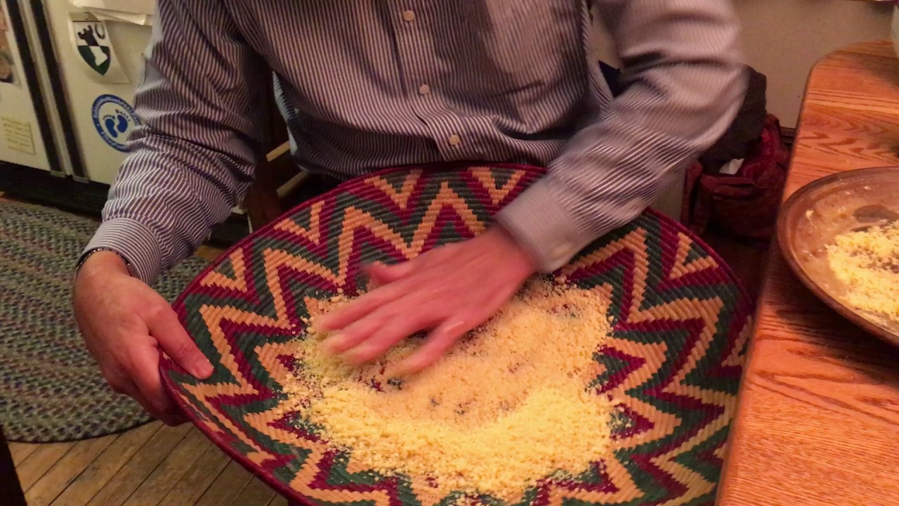 Making couscous