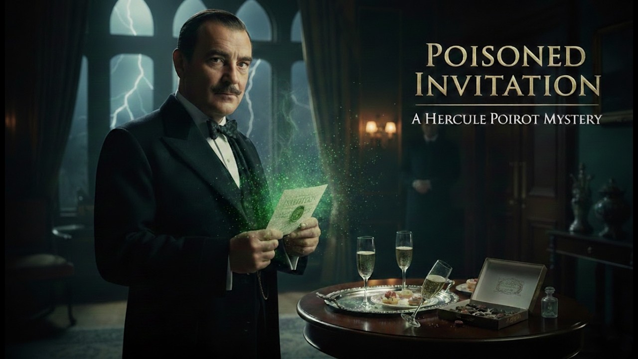 Hercule Poirot: The Poisoned Invitation | A High-Society Crime Mystery Audiobook