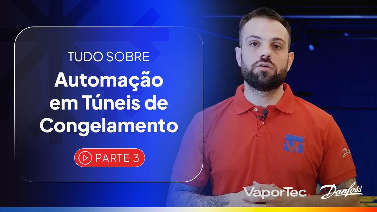 TUDO SOBRE Automação em Túneis de Congelamento - Vaportec & Danfoss - Parte 3