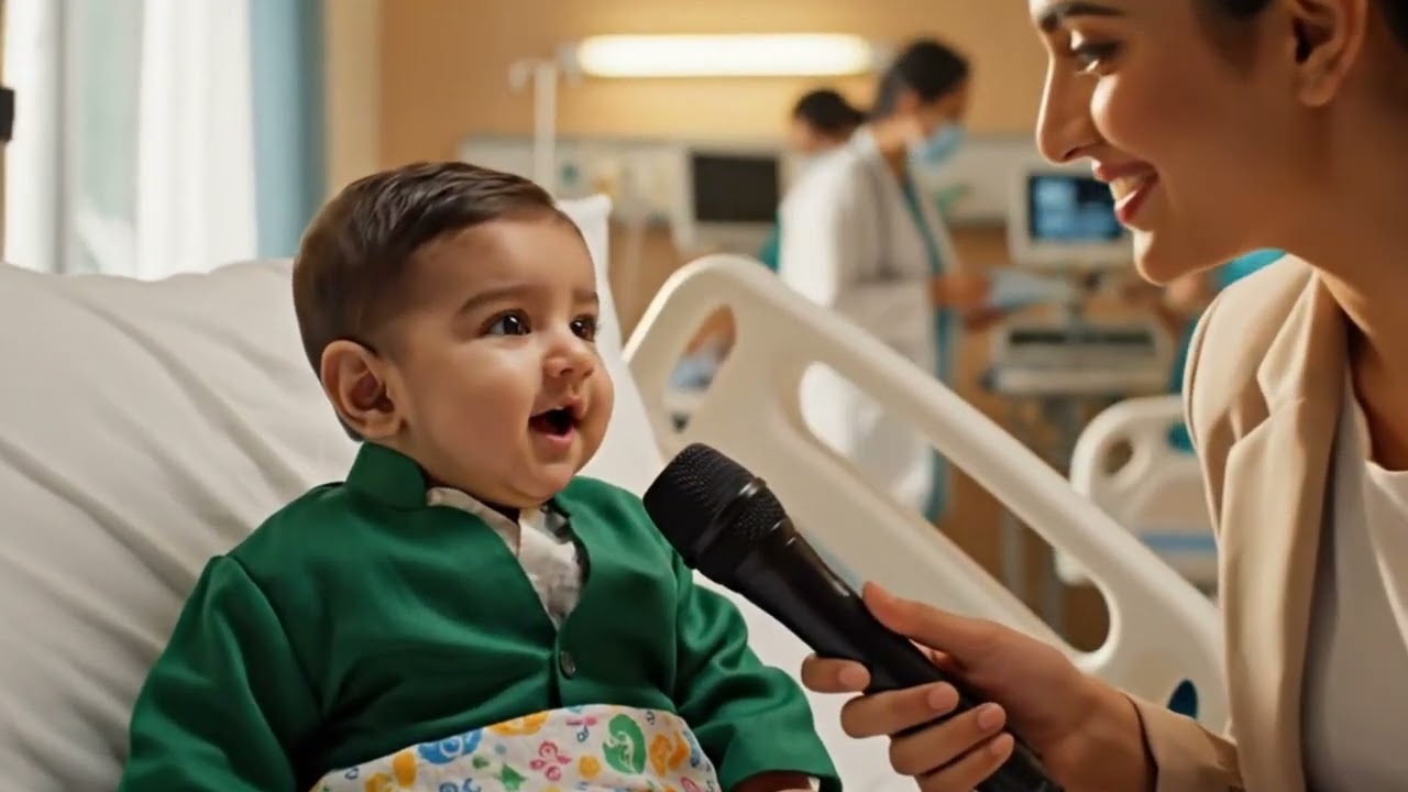 Ai baby video funny hospital video please subscribe and share